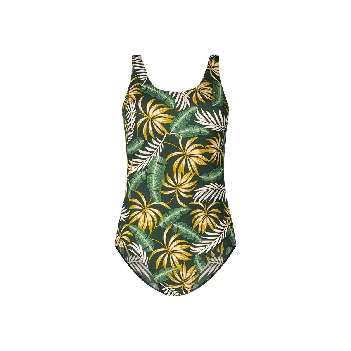 ten Cate Swim (Tweka) badpak soft cup - 10961 - Jungle leaves green