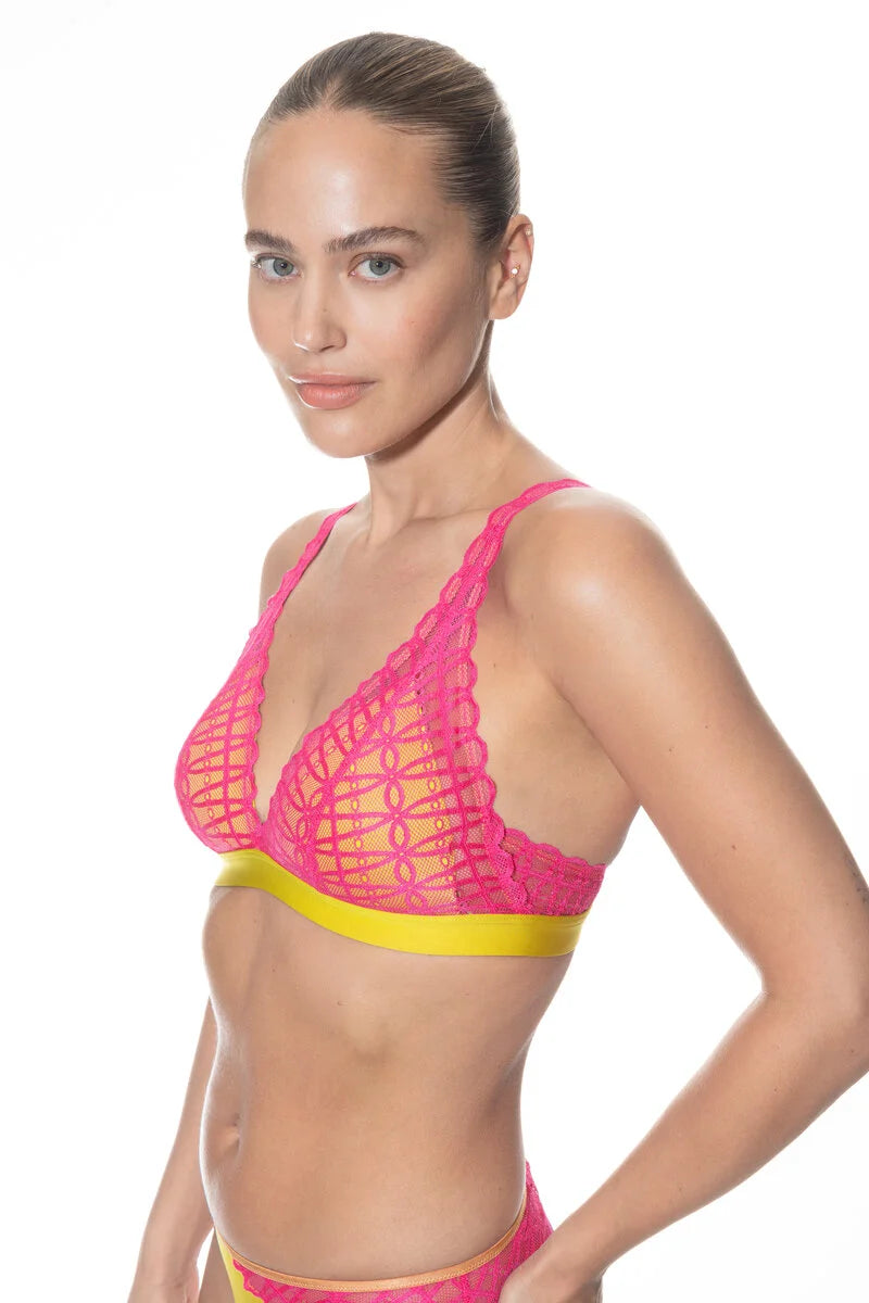 Mey bralette Triangle bh - Poetry Temptation 1150022 - Exotic Pink