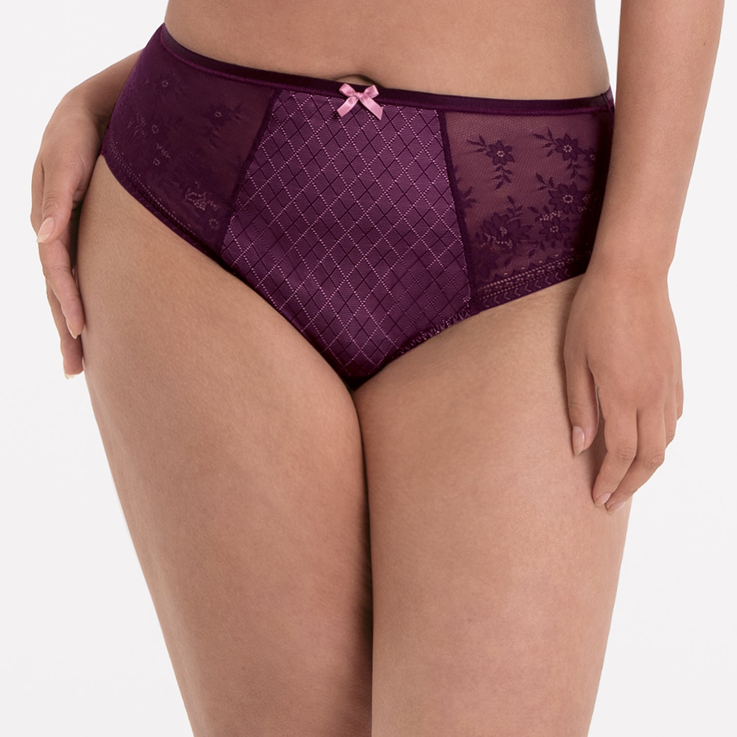 Rosa Faia Tailleslip - Rosemary 1385 -  Purple 121