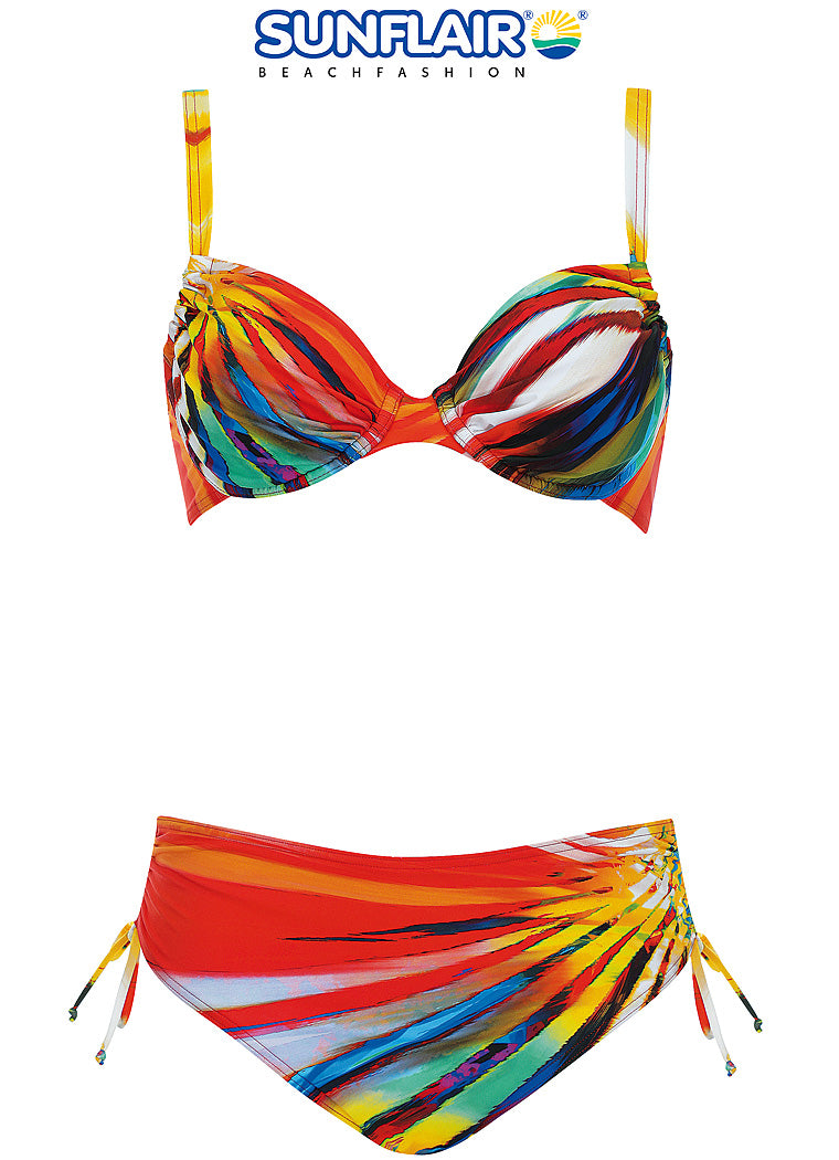 Sunflair beugel bikini vuurwerk print - 21020 - Multicolor