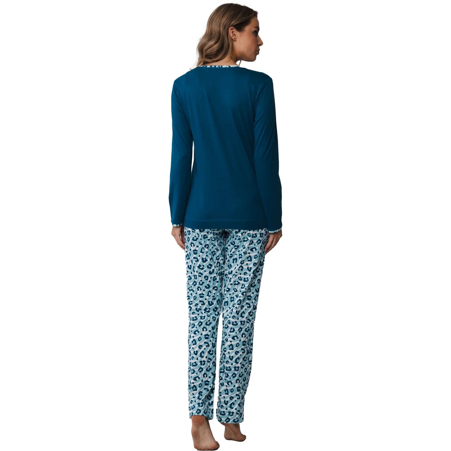 Rebelle pyjama wild dreams  - 21242-410-2 - Turquoise print