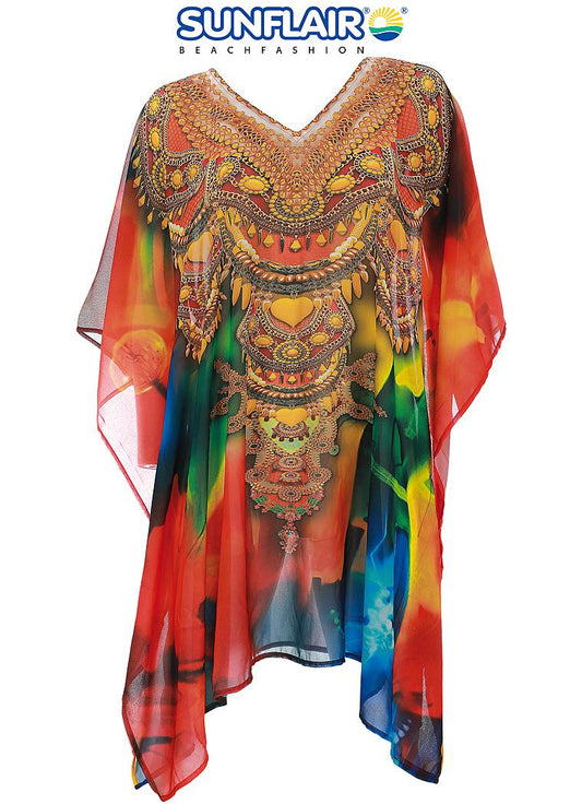 Sunflair poncho vuurwerk - 23804 - multicolor