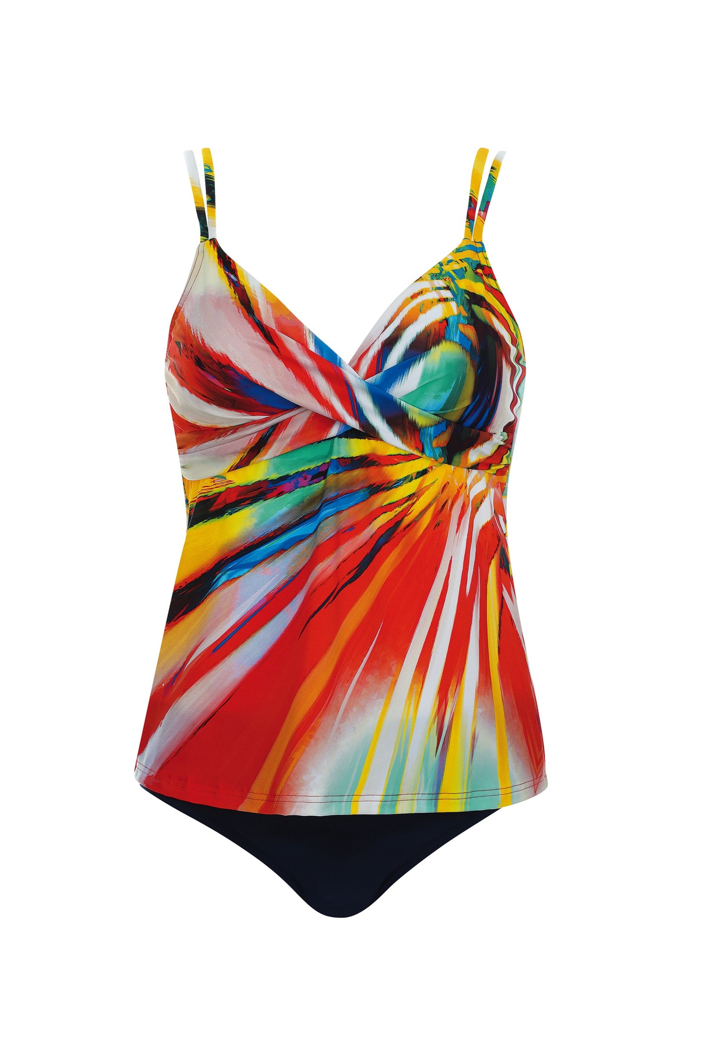 Sunflair Tankini soft cups - vuurwerk 28009 - multicolor