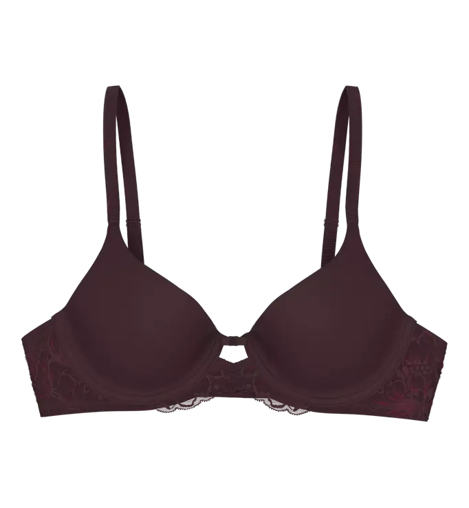 Triumph voorgevormde BH - Amourette Charm WHP01  - Burgundy (00EG)