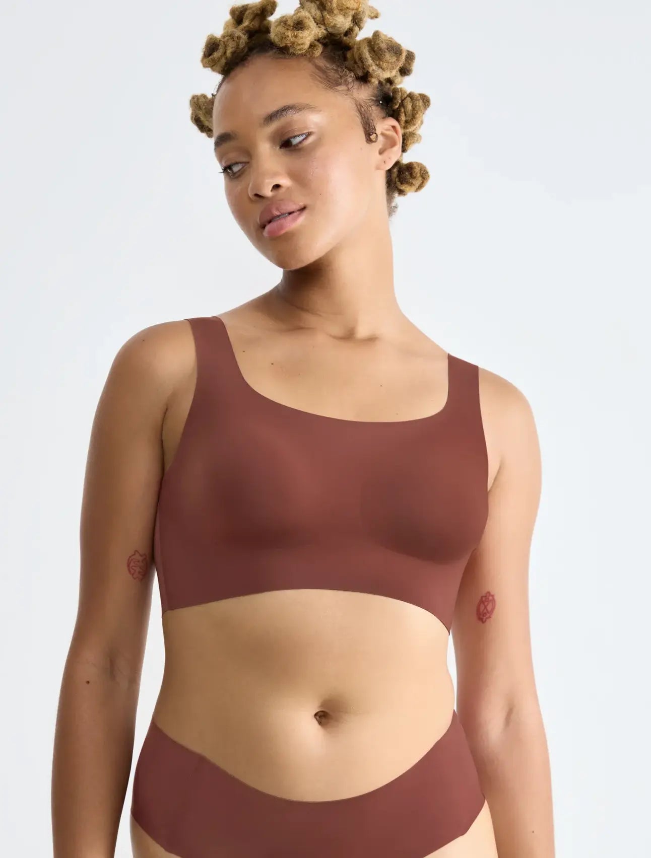 Sloggi Top - ZERO Feel 2.0 Top R* - Burnt henna