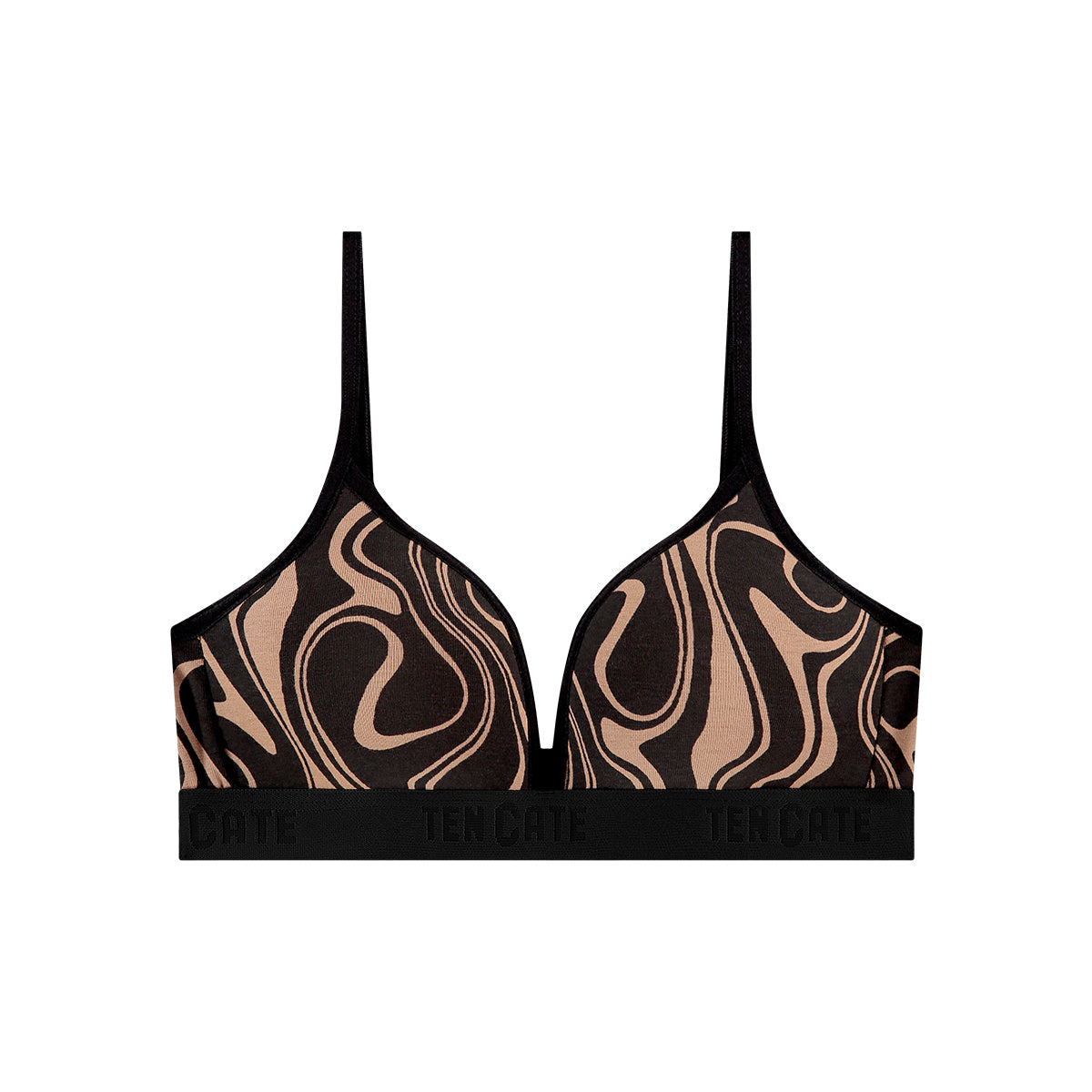 Ten Cate Basic voorgevormde meisjes BH - 32497 - Seventies hazelnut