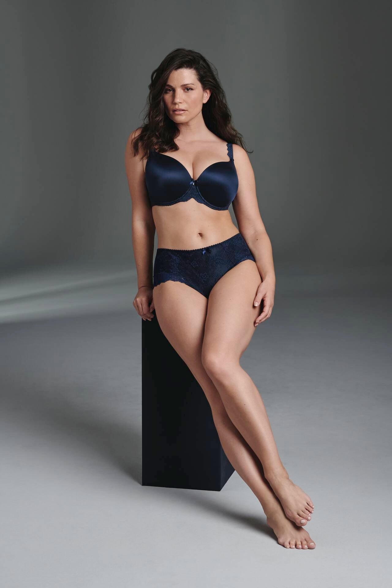 Rosa Faia Tailleslip - Bobette 1389 -  Marine blauw