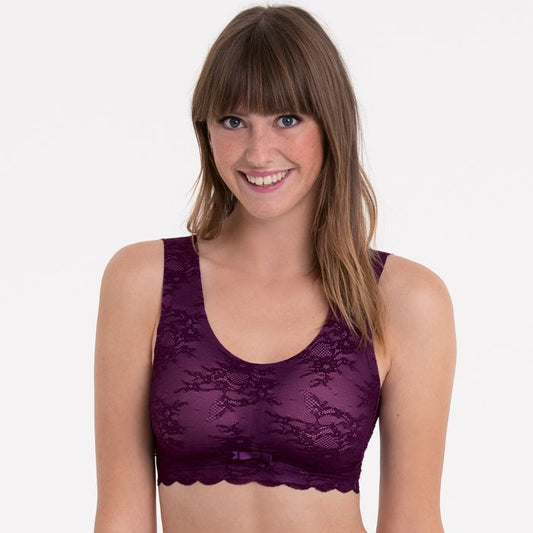 Anita Comfort voorgevormde Bralette  - 5400 Essentials Lace - Purple