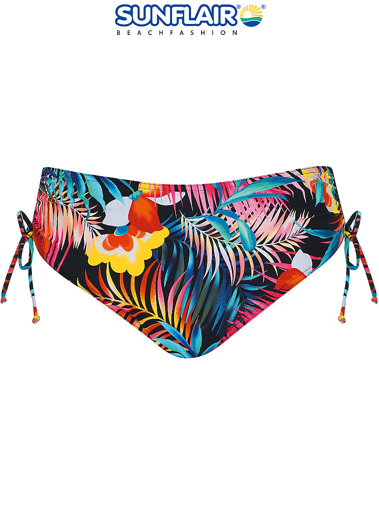 Sunflair balconette bikiniset - 71006 / 71007 - Zwart bloemenprint