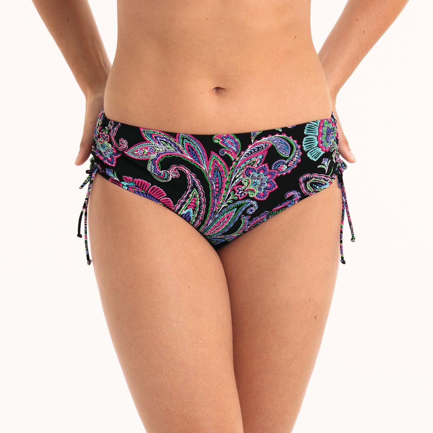 Rosa Faia bikini met beugel -  Hermine 8744  - Zwart print