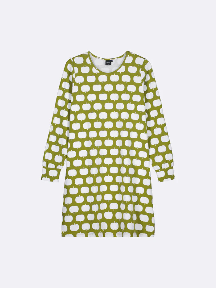 Nanso big shirt lange mouw appel - OMPPY 28521 - 0334 Green