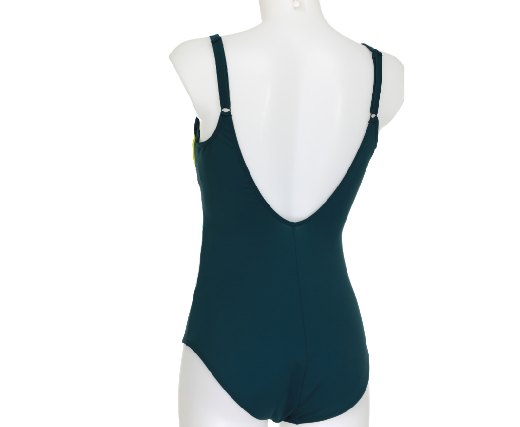 Sunflair chloorbestendig Badpak soft cups zonder beugel - 72159 - Groen