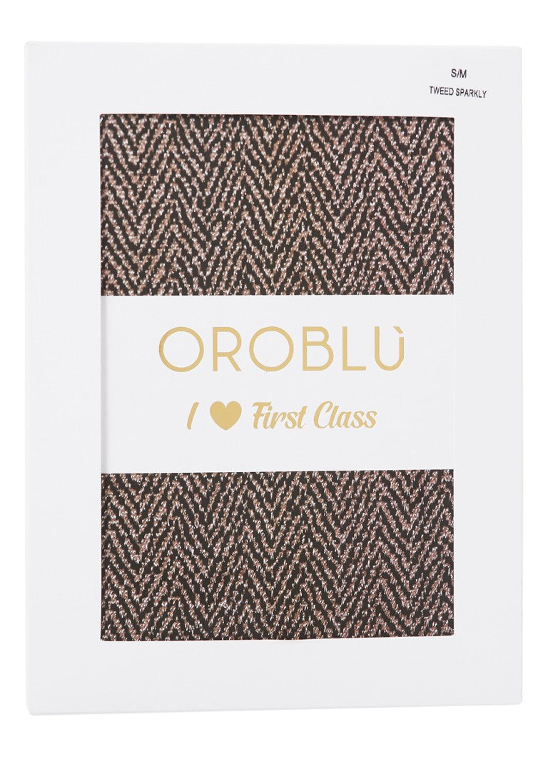 OROBLU I Love First Class 50 Panty - VOBC67514 - Tweed Sparkly LIMITED EDITION