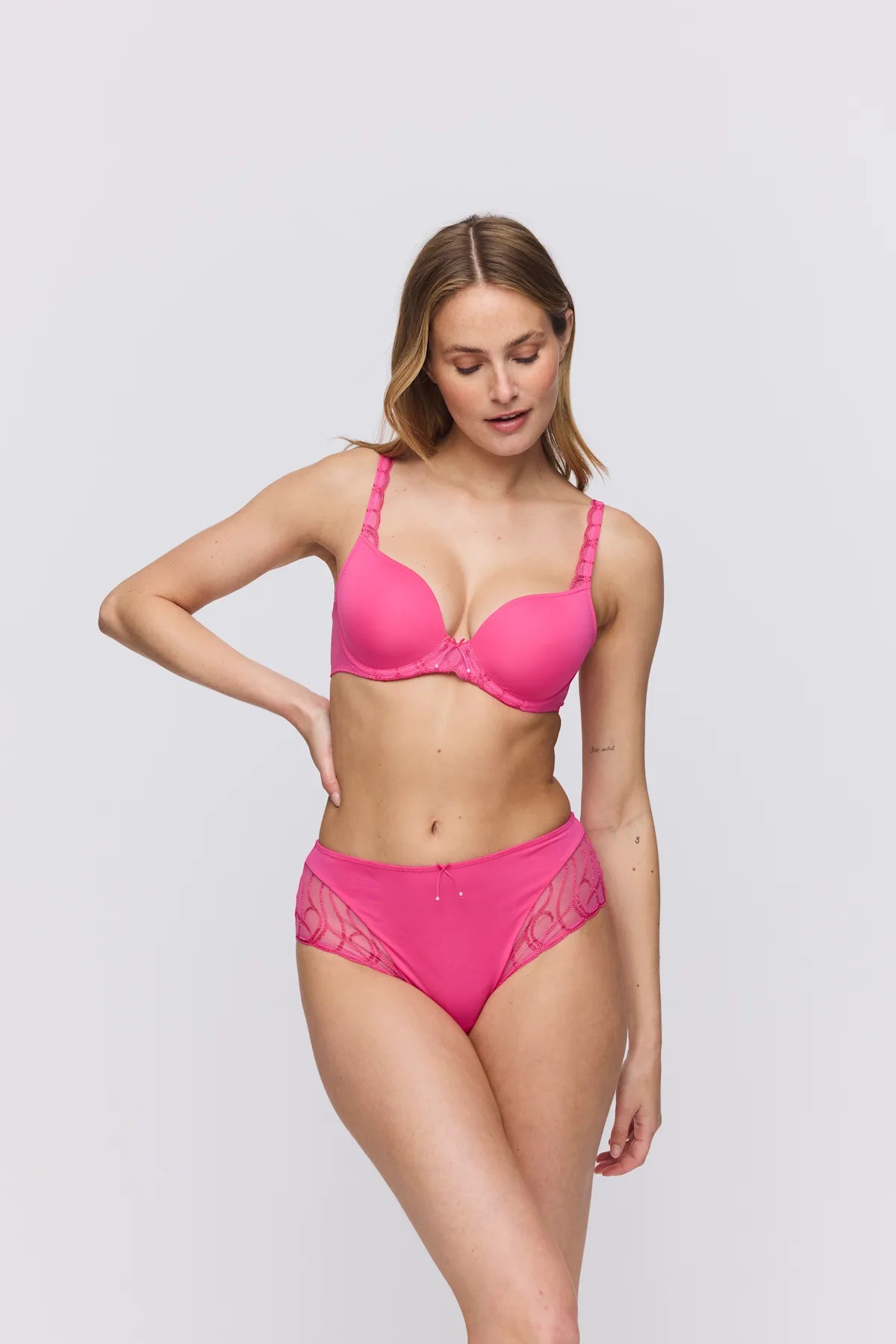 Marie Jo Mousse voorgevormde Bh Hartvorm - 0102866 Heleen - Hollywood Pink