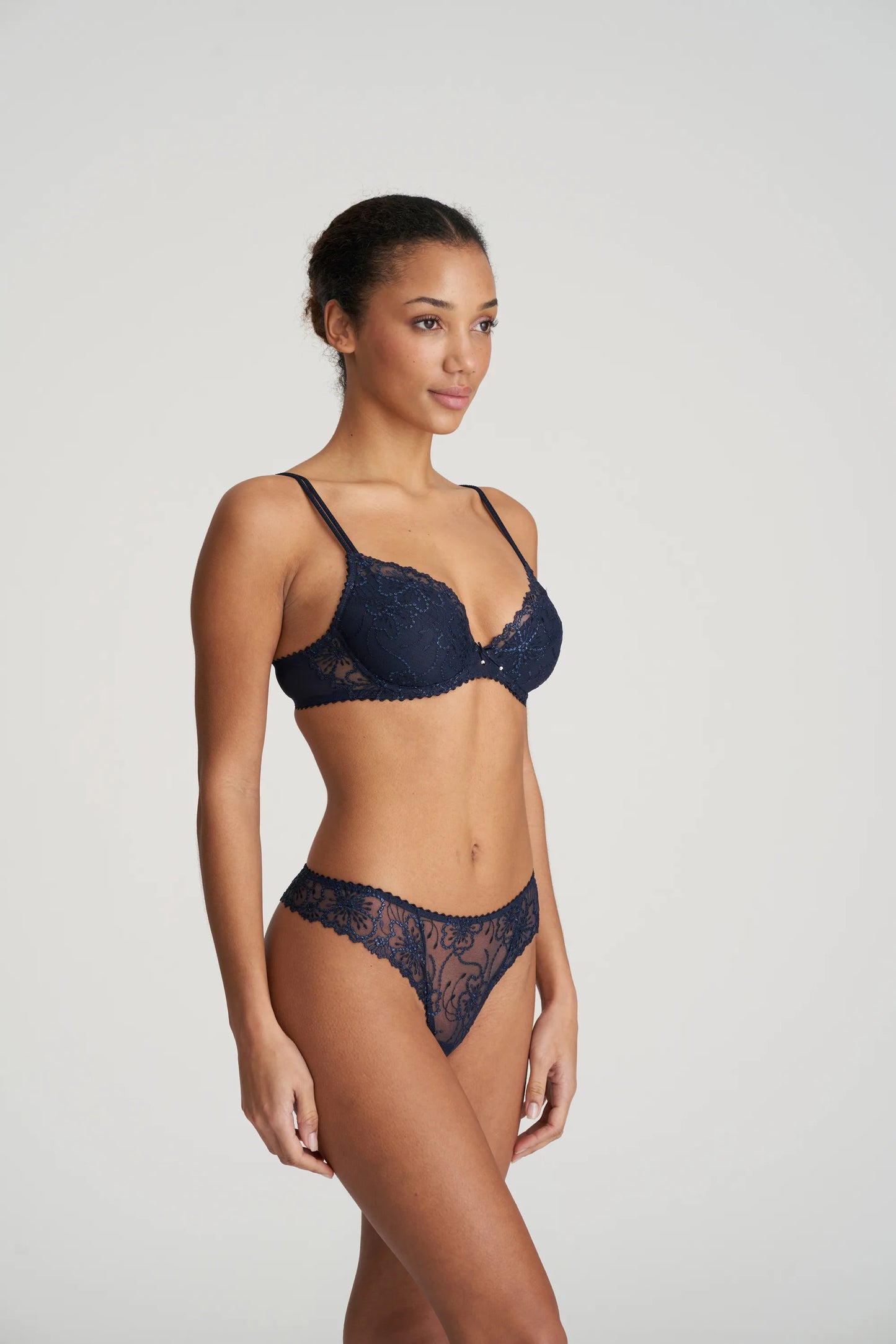 Marie Jo Push Up Bh Uitneembare Pads - Jane 0101337 - Velvet Blue