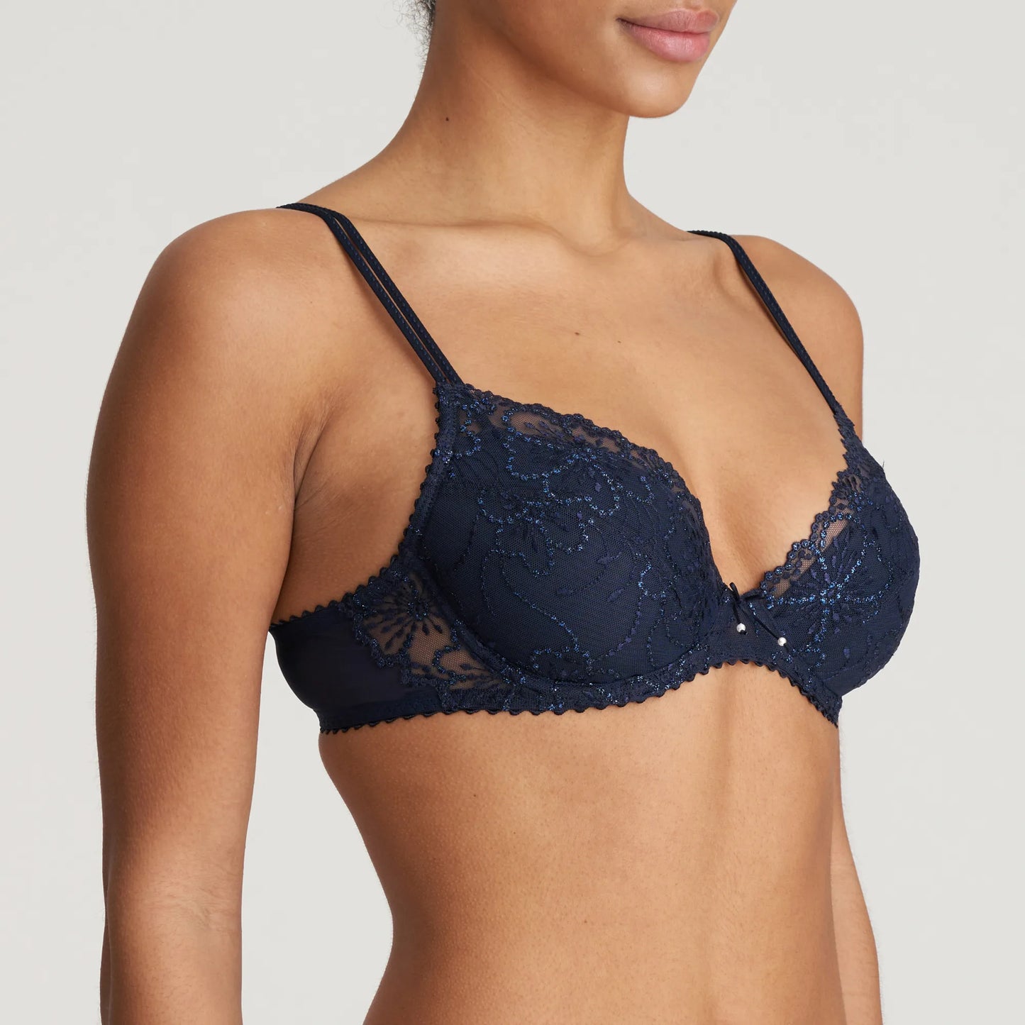 Marie Jo Push Up Bh Uitneembare Pads - Jane 0101337 - Velvet Blue