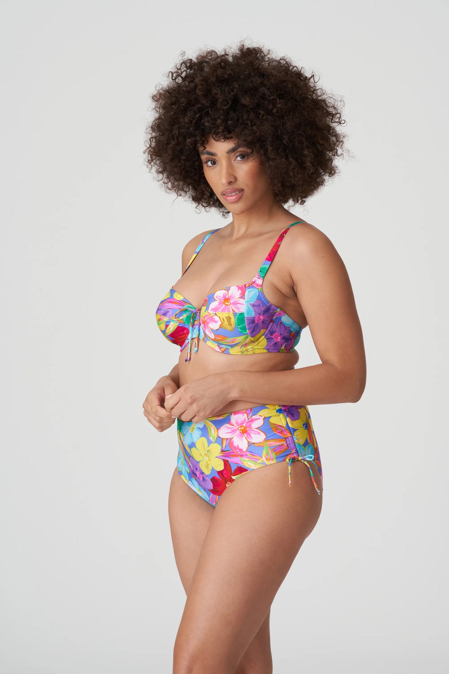 Prima Donna SWIM beugel bikini met tailleslip - Sazan 4010710 / 4010752 - Blue bloom