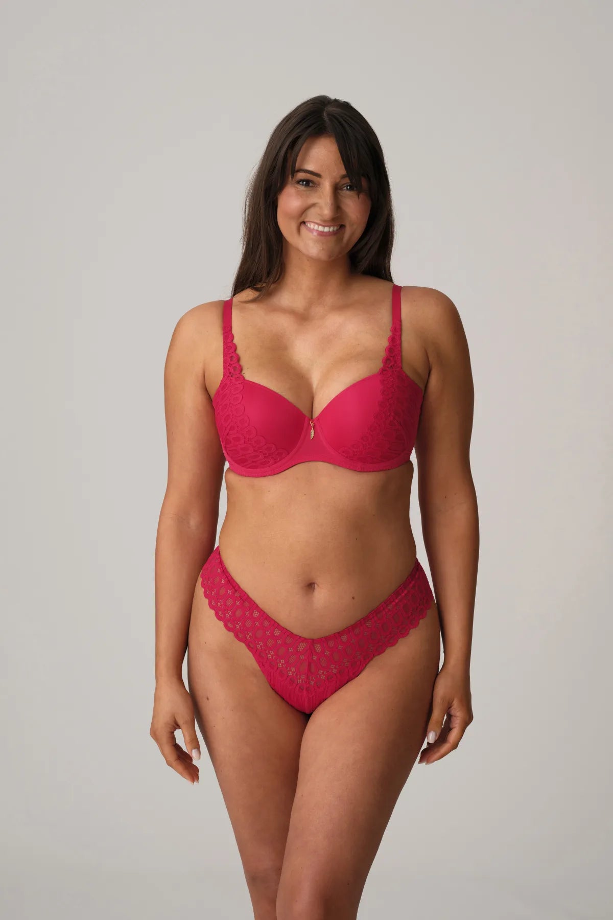 Prima Donna Twist Voorgevormde Balconette Bh - Los Ayala 0242432 - Sangria