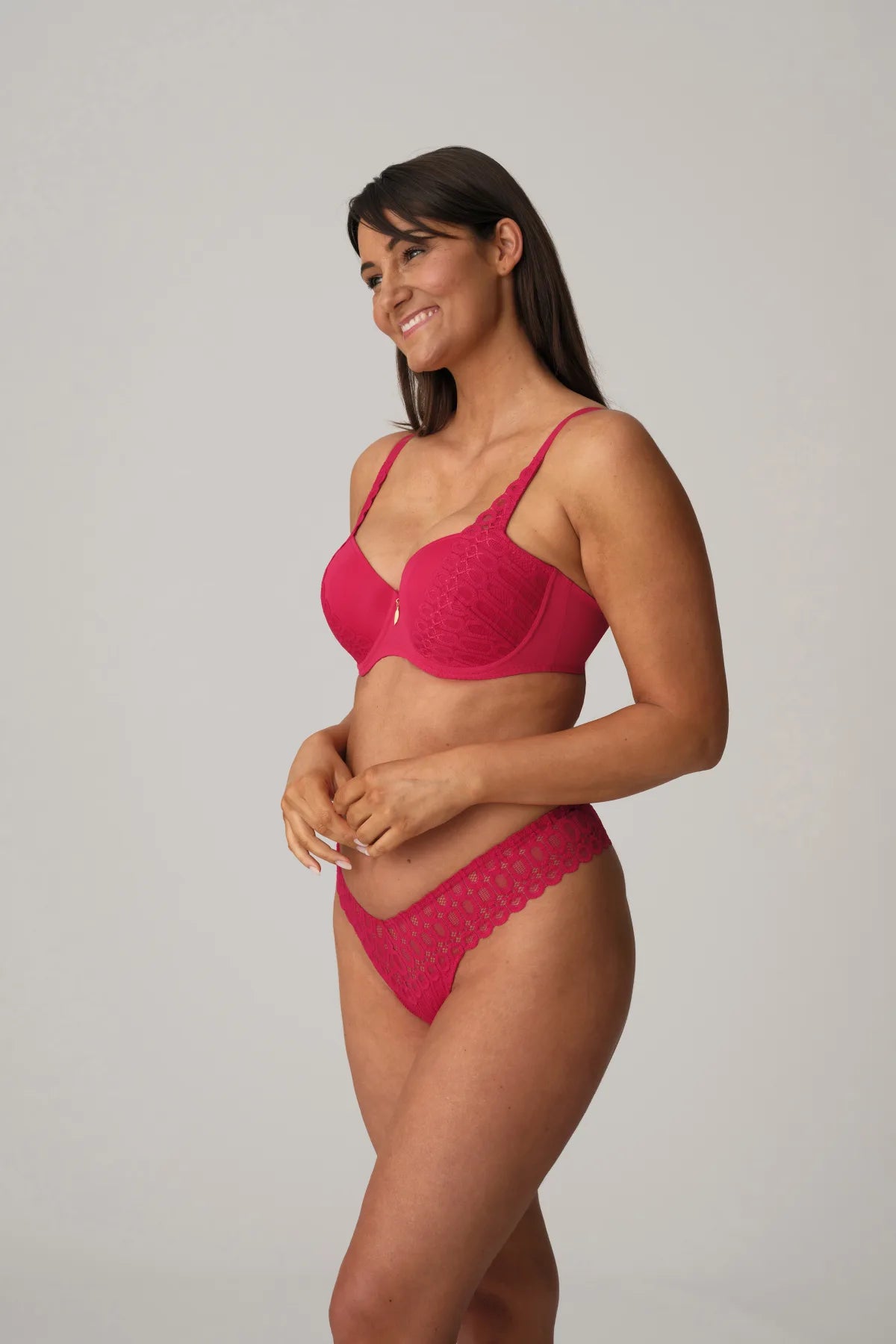 Prima Donna Twist Voorgevormde Balconette Bh - Los Ayala 0242432 - Sangria