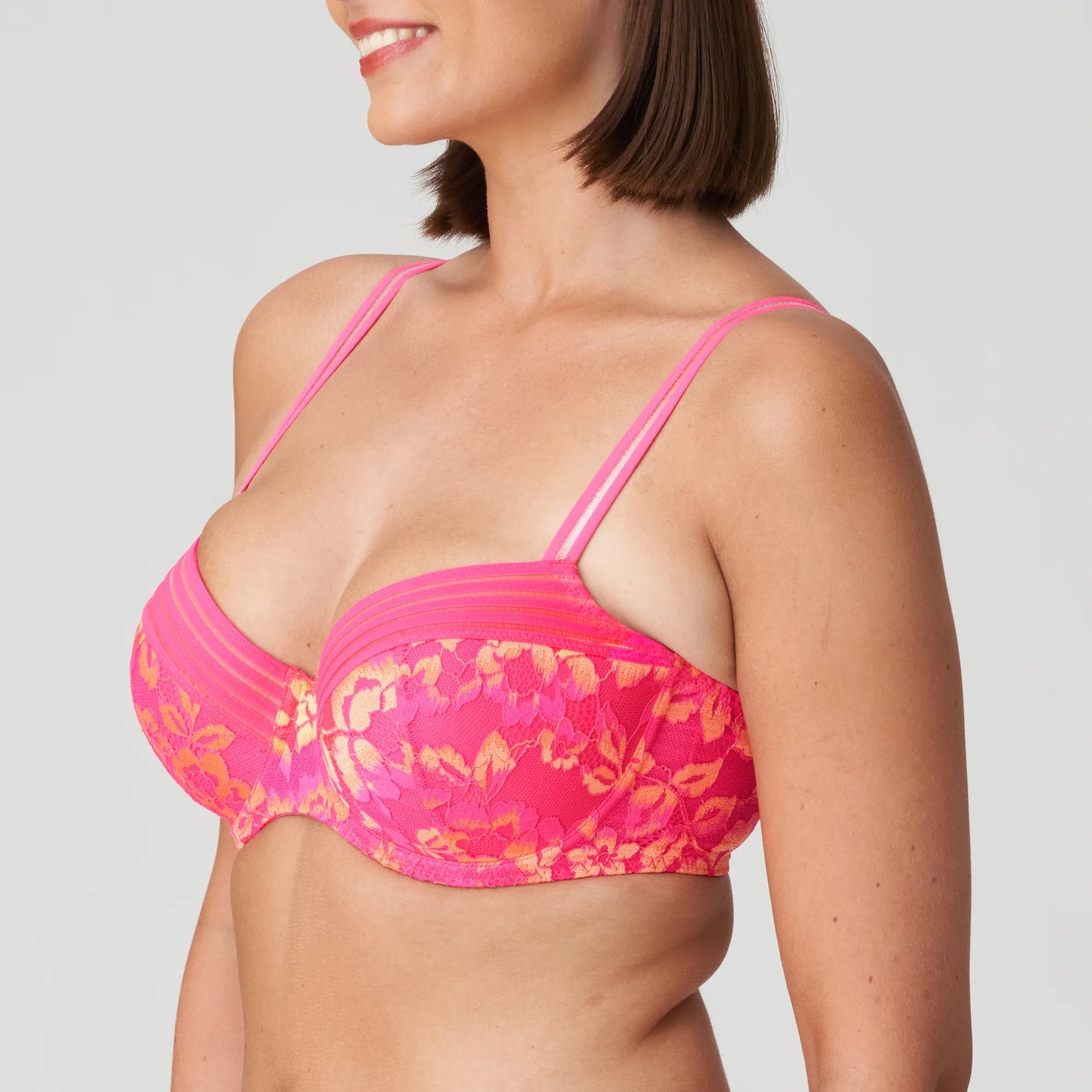 Prima Donna Twist Voorgevormde Balconette Bh - Verao 0242372 - L. A. Pink