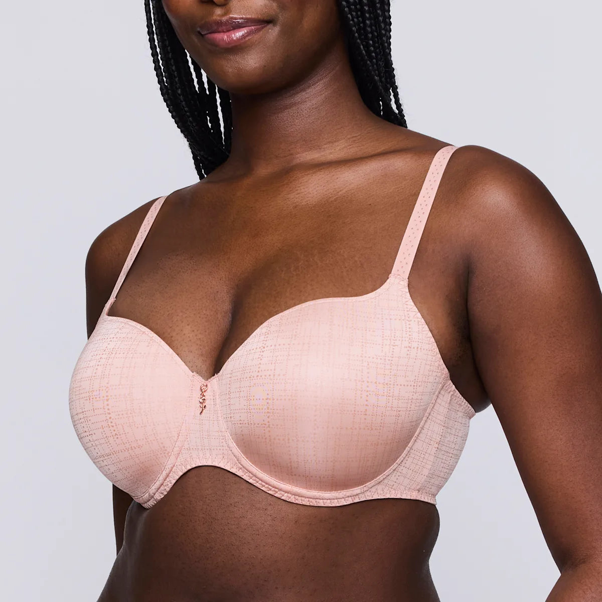 Prima Donna Twist Voorgevormde Bh Hartvorm - Vennera 0242440 - Dusty Pink