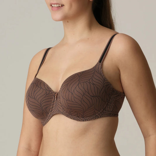 Prima Donna Twist hartvorm mousse BH - Ajusco 0242400 - Caribe Taupe