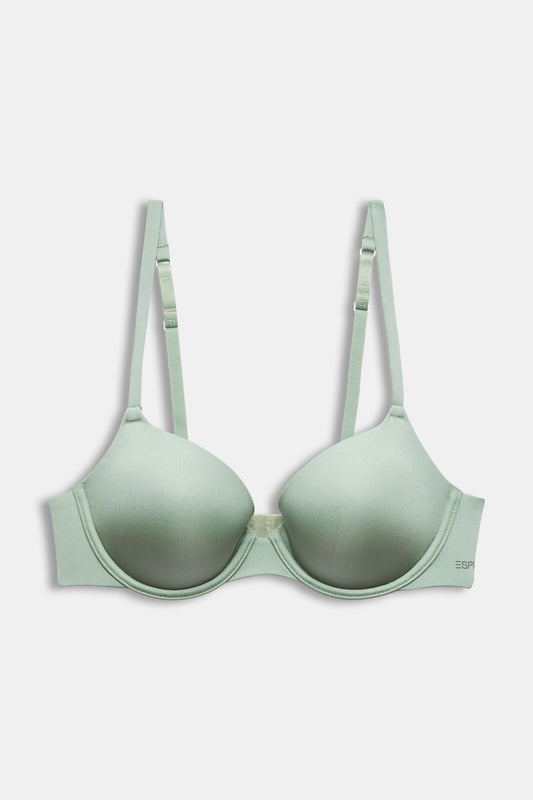 Esprit voorgevormde beugel BH glad - 014EF1T312 - DUSTY GREEN