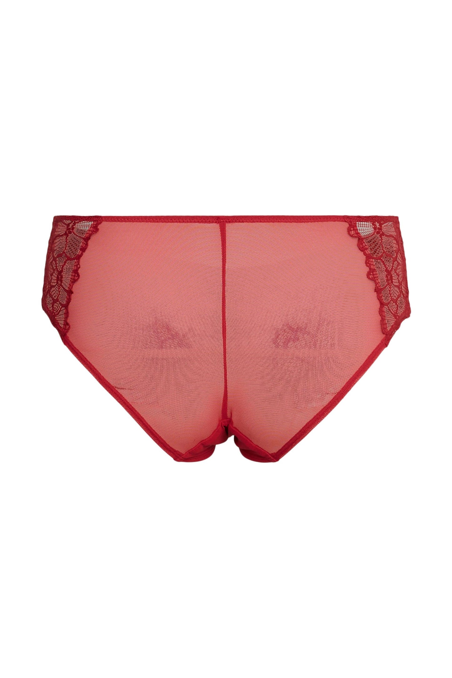 Esprit Brazilian short met kant - 113EF1T305 - Rood