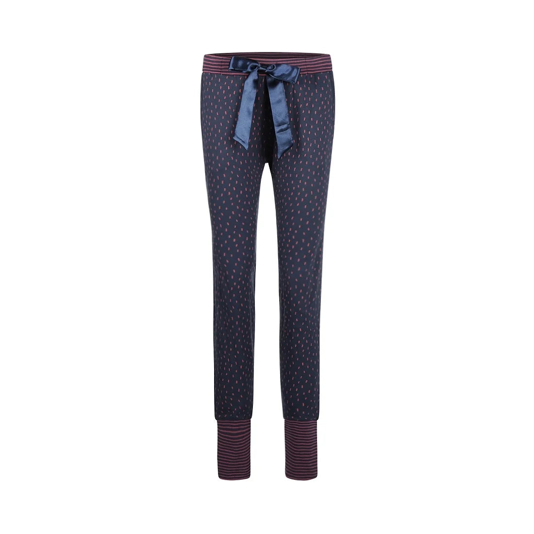 Charlie Choe Dames Pyjama broek - S49112-38 - Donkerblauw Cassis