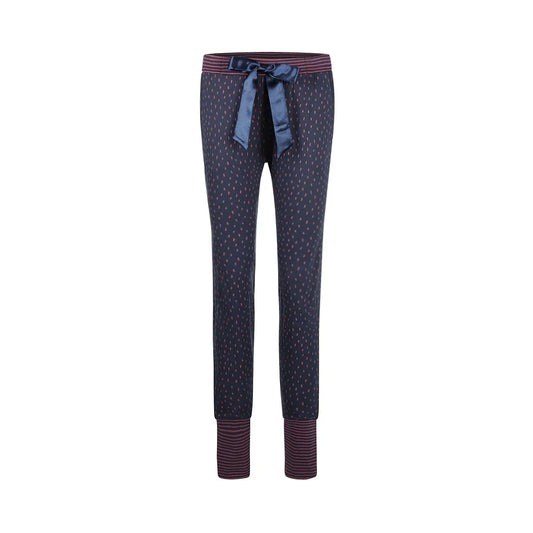 Charlie Choe Dames Pyjama broek - S49112-38 - Donkerblauw Cassis