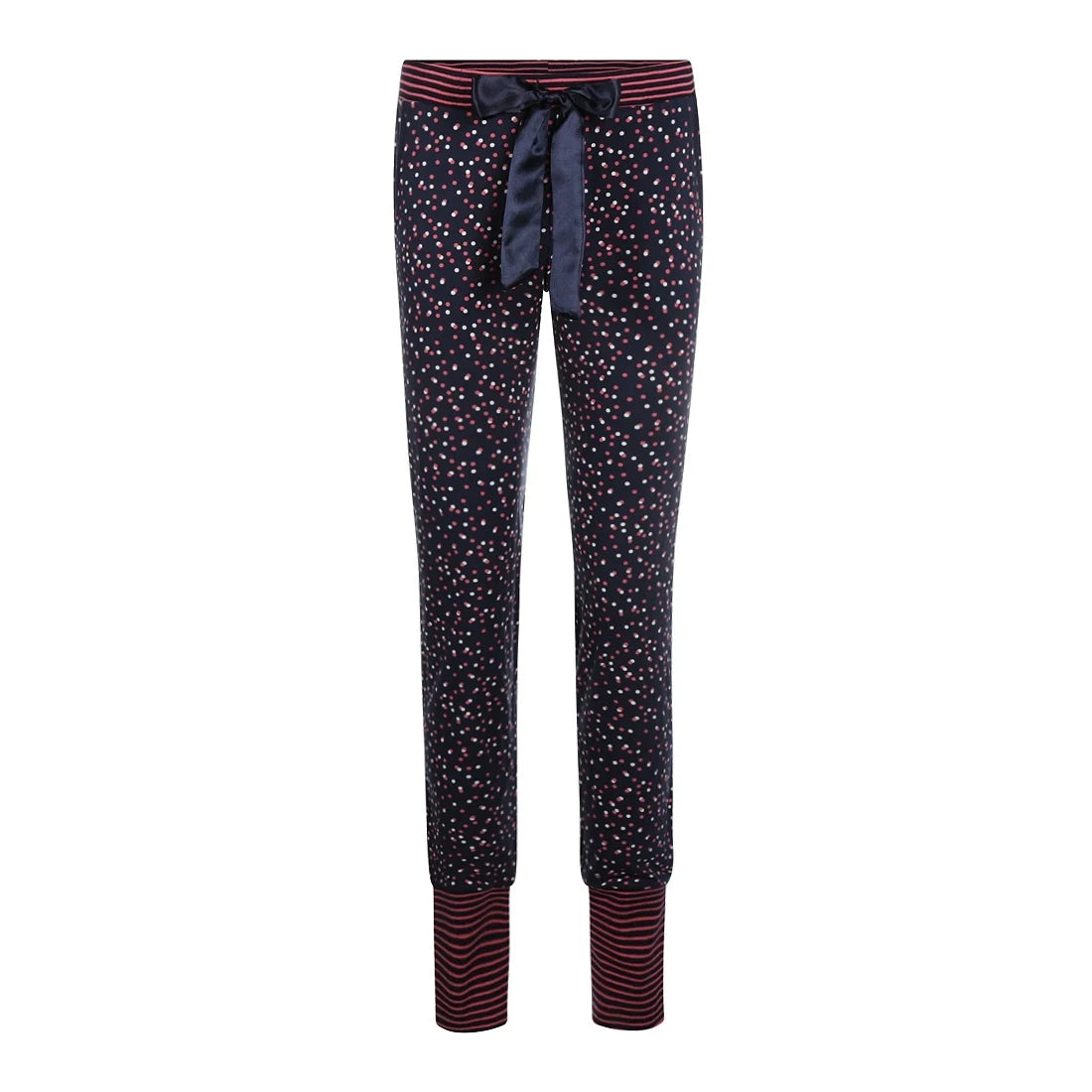 Charlie Choe Dames Pyjama broek - R51104-38 - Donkerblauw Confetti