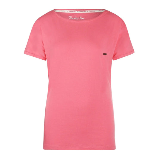 Charlie Choe Dames Pyjama T-shirt - R51107-38 - Roze