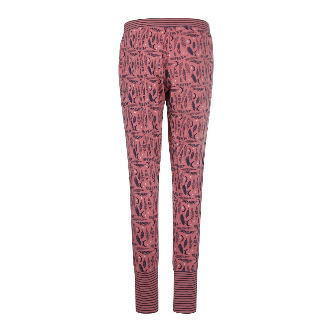 Charlie Choe Dames Pyjama broek - T47140-38 - Donkerroze Veren