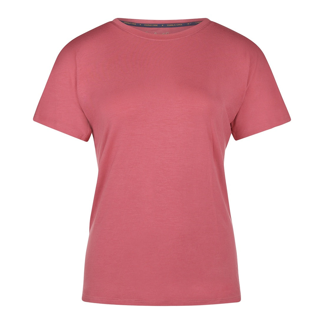 Charlie Choe Dames Pyjama T-shirt - T47139-38 - Donker roze