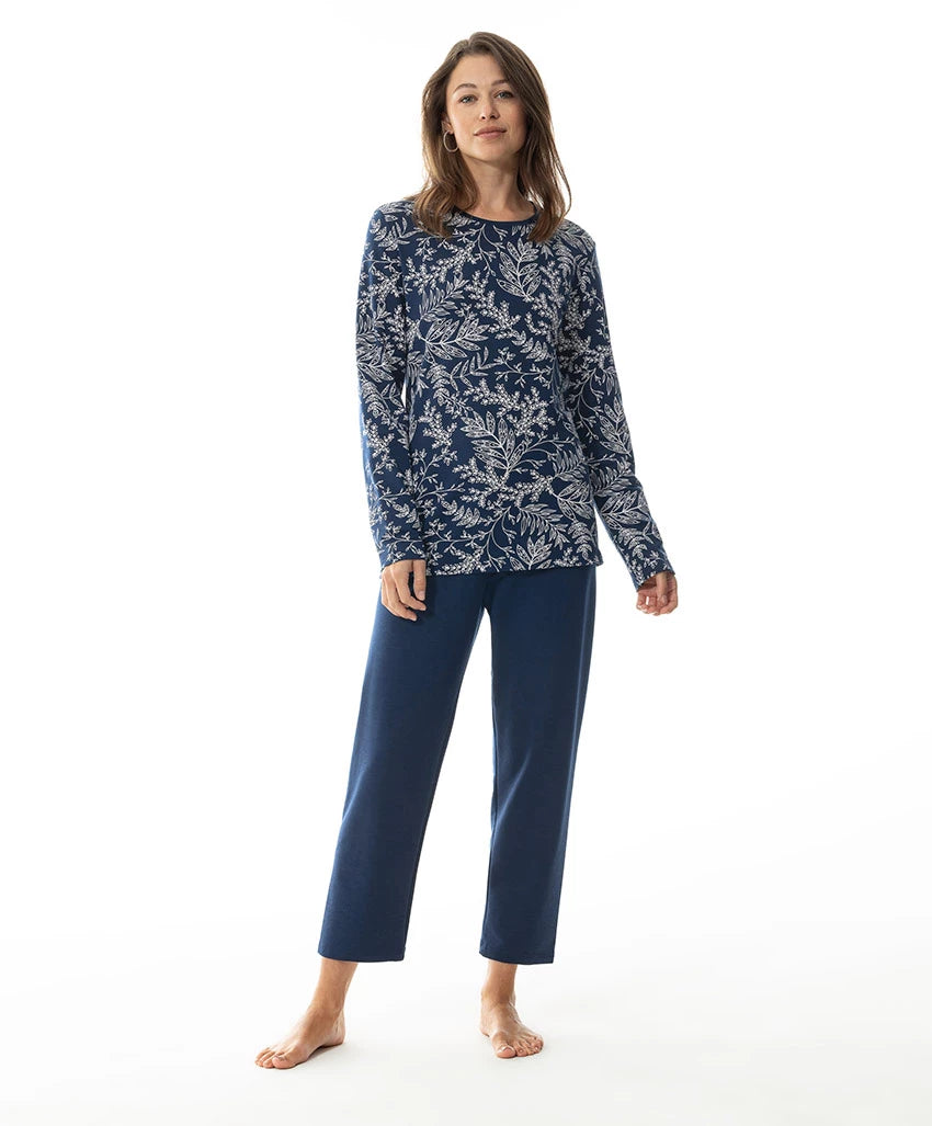 Mey pyjama paisley - 13209 - Night blue