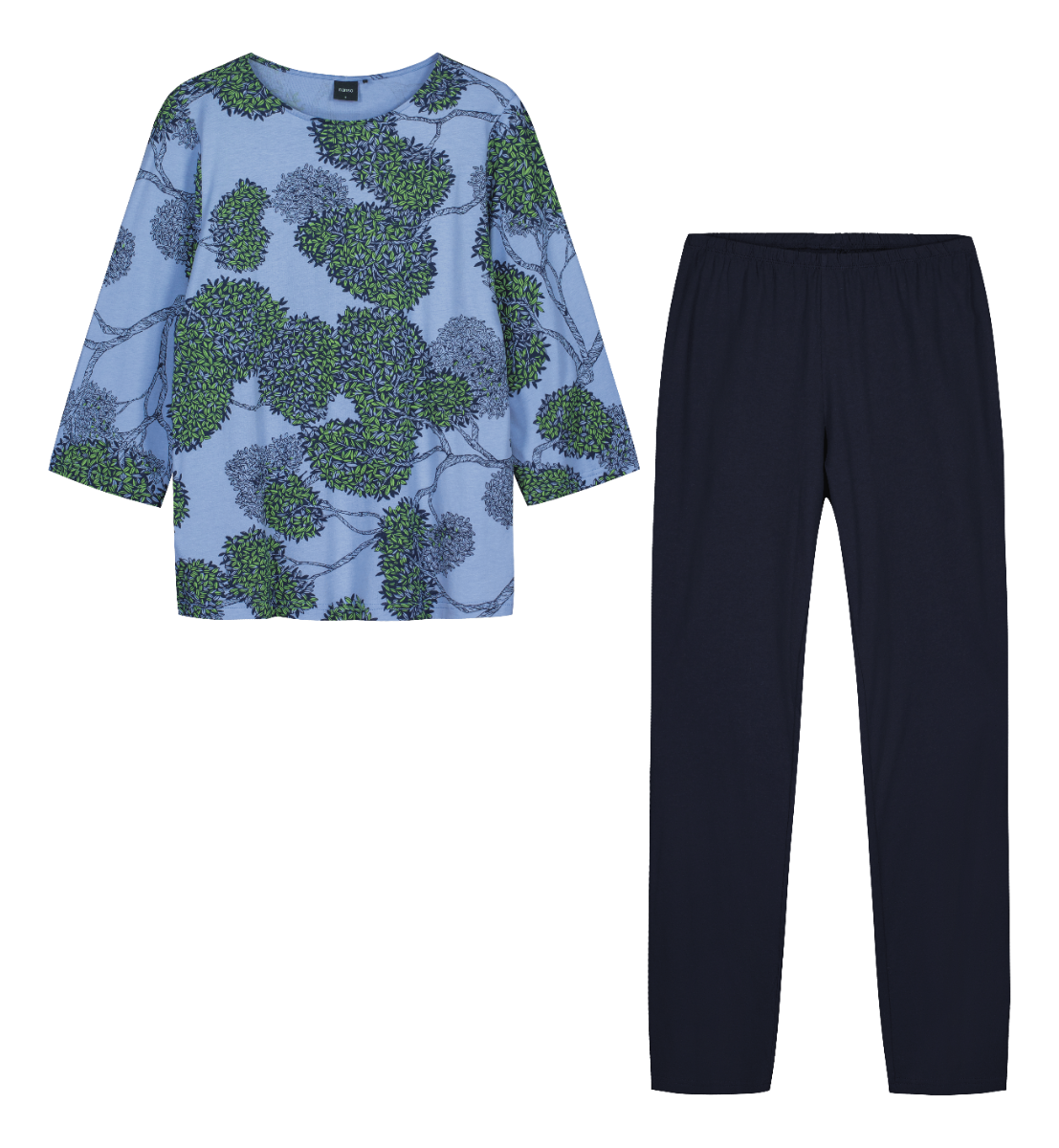 Nanso pyjama Bomen - 28692 Tuomi - Blauw