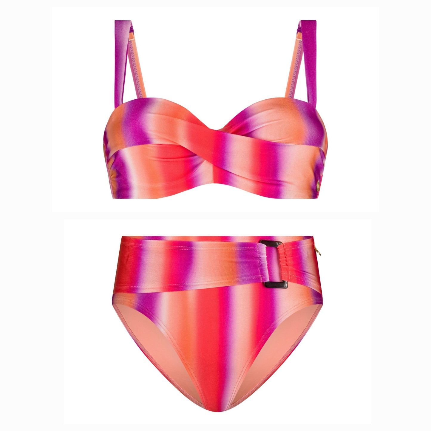 ten Cate Beach voorgevormde Twisted bikini set - 60278/60327 - Gradient 1409