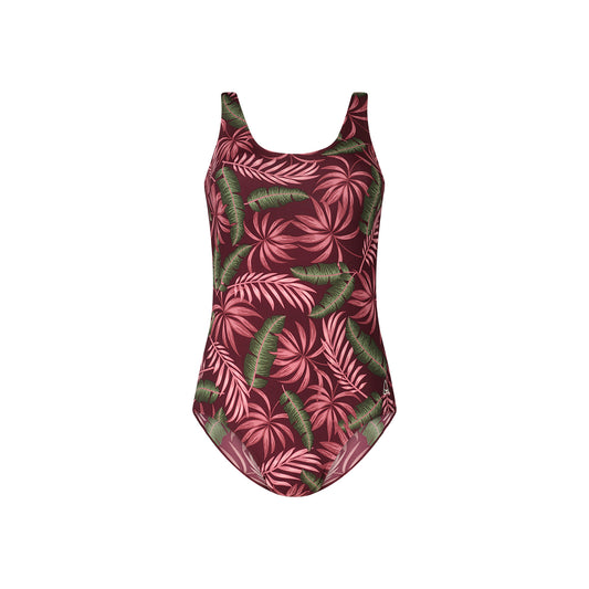 ten Cate Swim (Tweka) badpak soft cup - 10961 - Jungle leaves pink