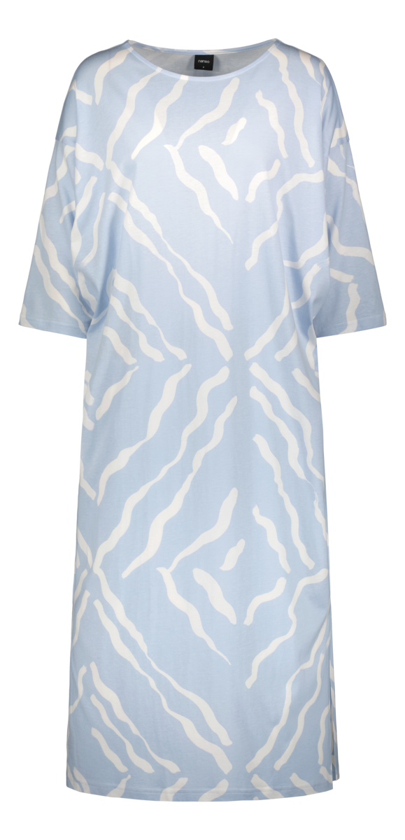 Nanso kaftan 120 cm lang - 27646 Selina - licht blauw