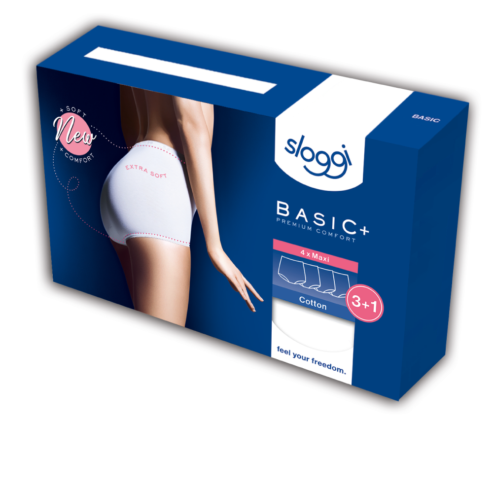 SLOGGI BASIC+ Maxi 4 PACK