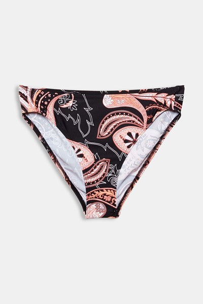 Esprit Gewatteerde beugelbikini met slip - 022EF1A301 / 022EF1A308 - Paisleyprint zwart