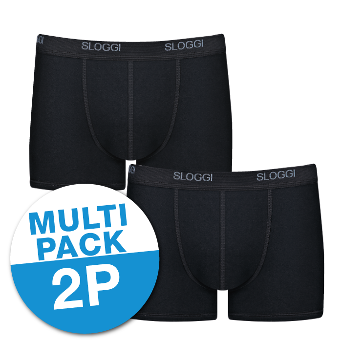 SLOGGI MEN BASIC Heren short 2 PACK